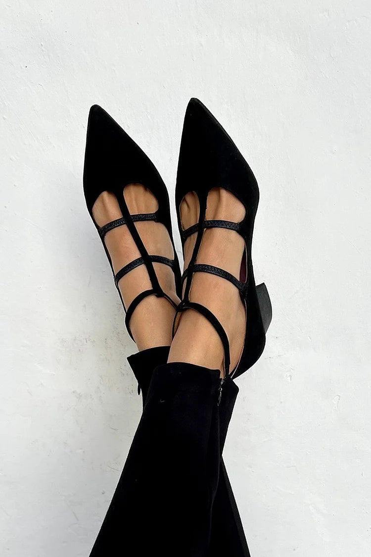 GIADA – POISED CHARM WITH CROSSED STRAPS