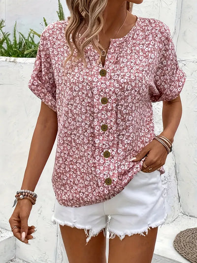 VERNA – CHIC BLOUSE WITH A BLOSSOMING TOUCH