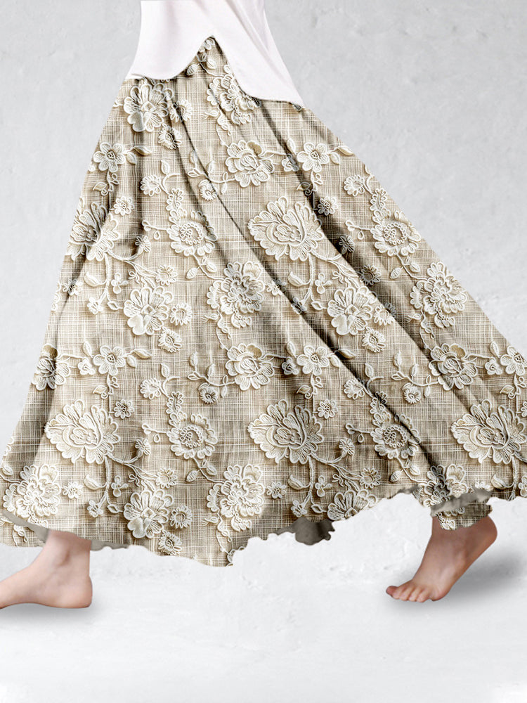 CALIANE – PETAL LACE BREEZE SKIRT