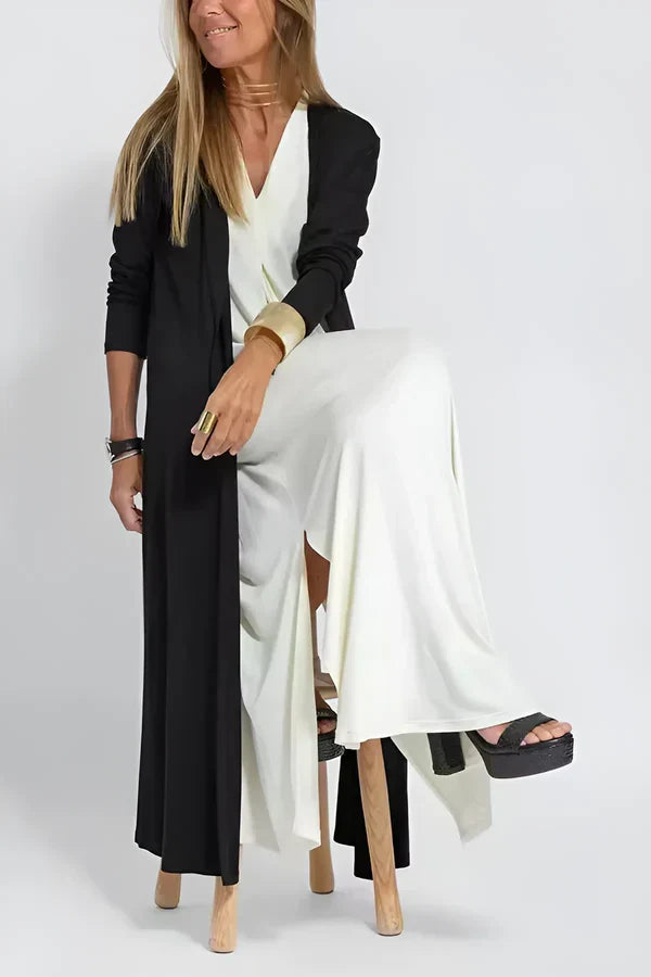 ELEGANCIA – EFFORTLESS EVENING GOWN WITH MATCHING CARDIGAN