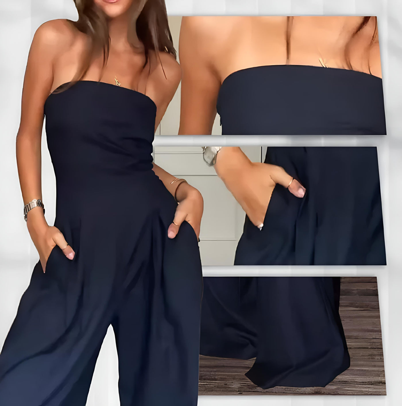 MONO – STRAPLESS EASE IN A SCULPTED SILHOUETTE