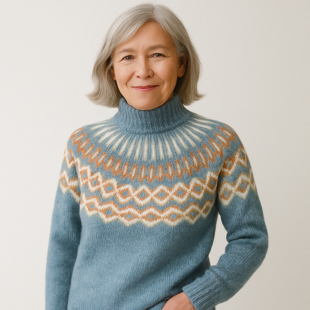 Chunky & Comfortable Polo Sweater – Ange Edition