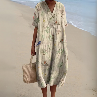 AUDREY – BLOOMING CHARM IN FLOWING ELEGANCE