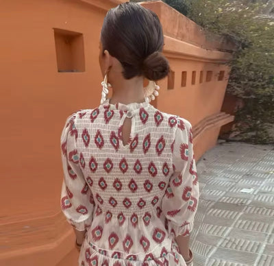 JULIETTE – VINTAGE BLOOM MINI DRESS