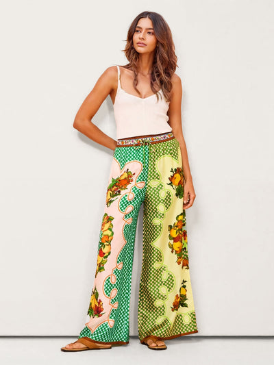 LEMON – VINTAGE GRAFFITI PRINT SET IN PLAYFUL HUES