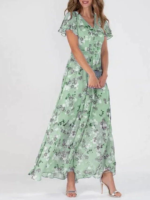 KAITLYN – BLOOMING ELEGANCE MAXI DRESS