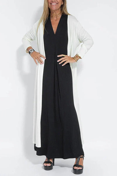 ELEGANCIA – EFFORTLESS EVENING GOWN WITH MATCHING CARDIGAN