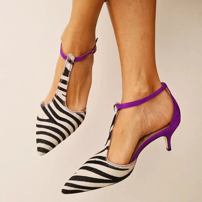 SAVANA – ZEBRA ELEGANCE WITH A VIOLET TWIST