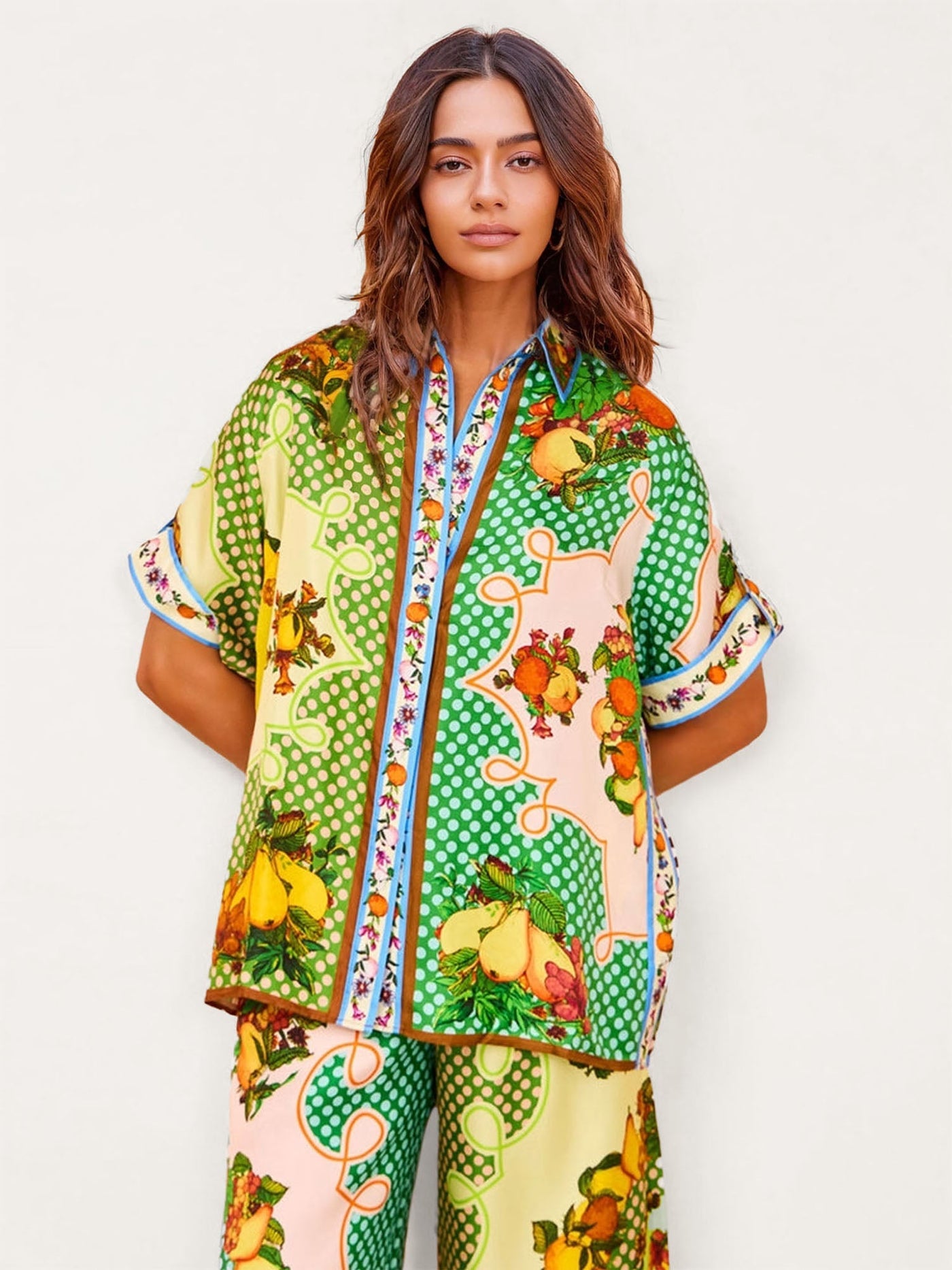 LEMON – VINTAGE GRAFFITI PRINT SET IN PLAYFUL HUES
