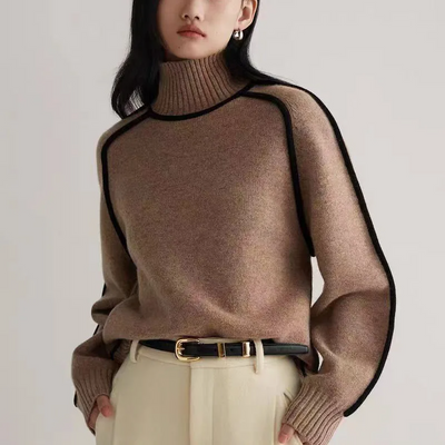 ANOA-TURTLENECK SWEATER – REFINED AND COMFORTABLE