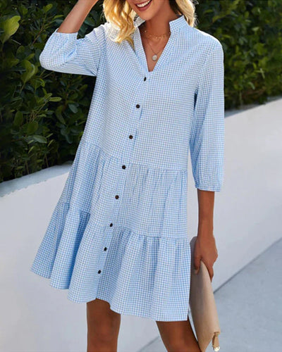 AISHA – TIMELESS CHARM IN SUMMER GINGHAM