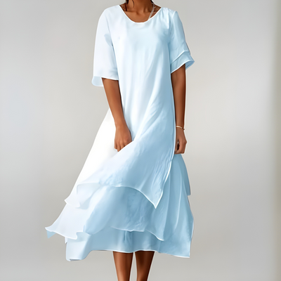 AGNÈS – BREEZY COTTON ELEGANCE IN A FLOWING SILHOUETTE