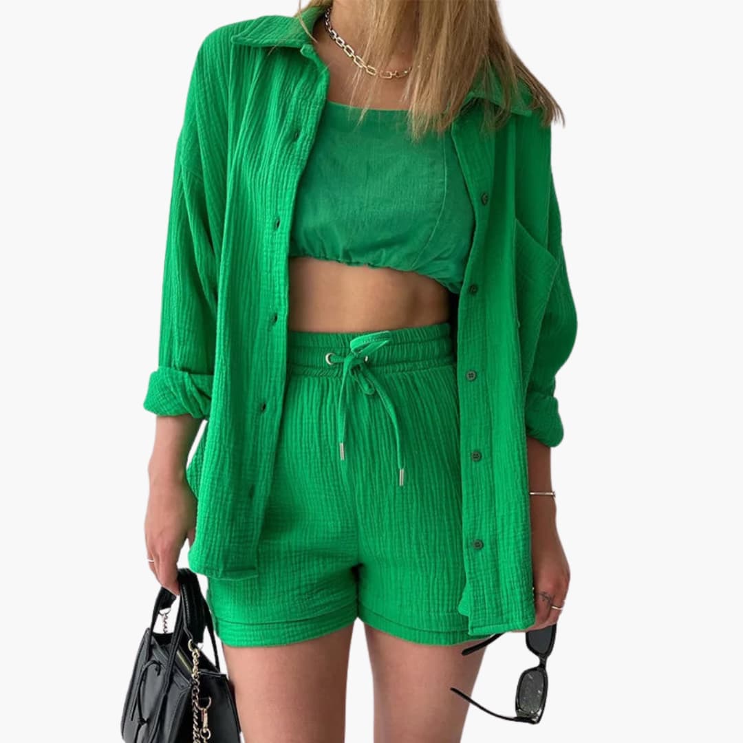 AURÉLIE – EFFORTLESS CHIC IN A TWO-PIECE FLOW