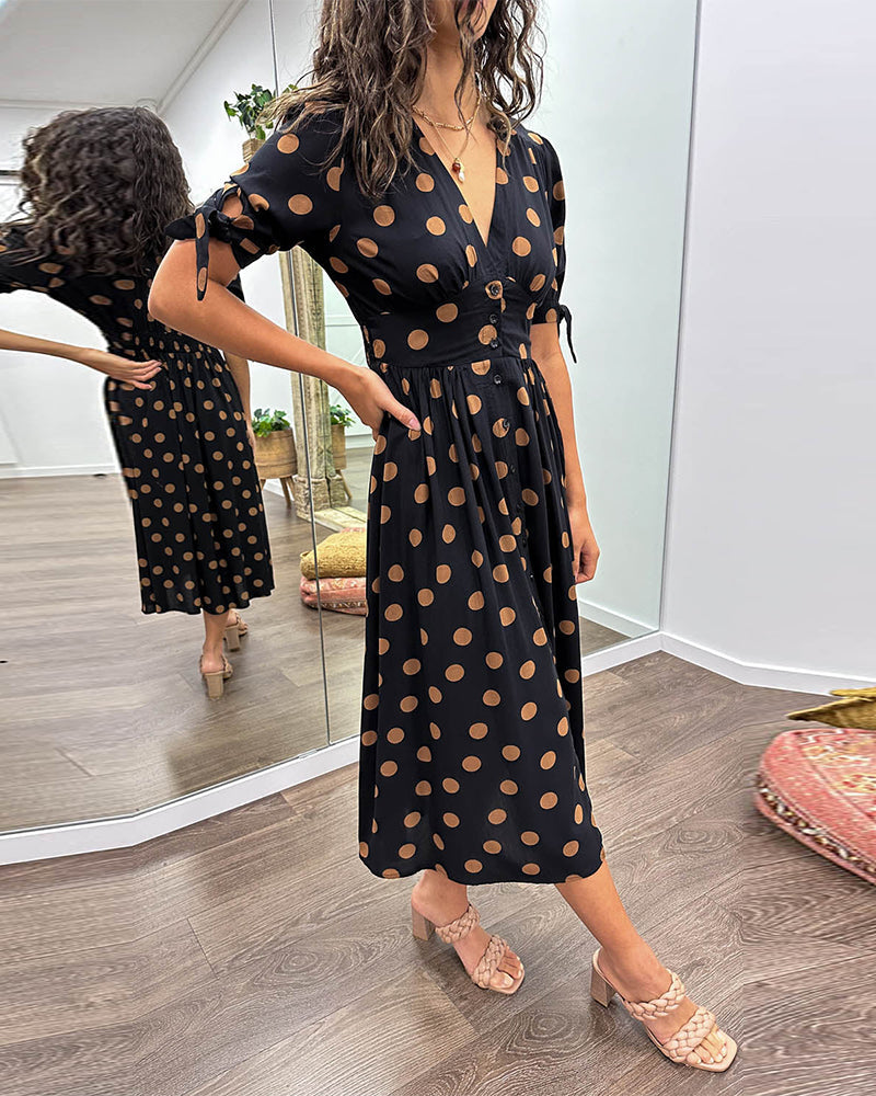 ANNALIE – QUIET LUXURY MIDI DRESS