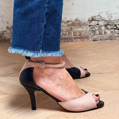 NOIRELLA – MIDNIGHT GRACE ANKLE PUMPS