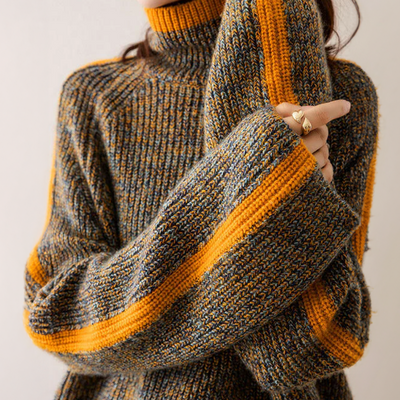 MIROVA – HIGH-NECK SWEATER