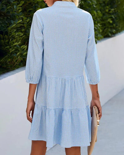 AISHA – TIMELESS CHARM IN SUMMER GINGHAM