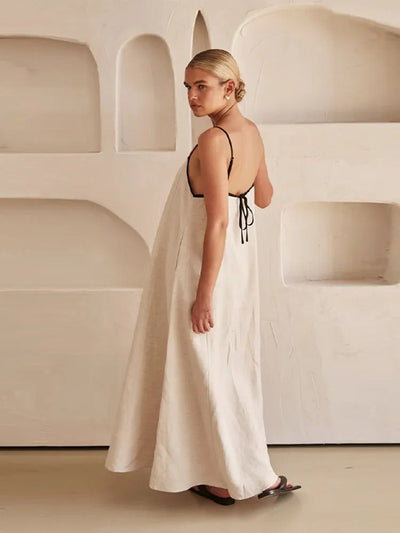 EUNICE - SLEEVELESS MAXI DRESS