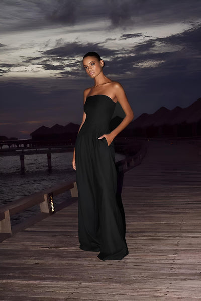 MONO – STRAPLESS EASE IN A SCULPTED SILHOUETTE