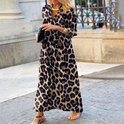 SILVIE – BOLD GRACE LEOPARD DRESS