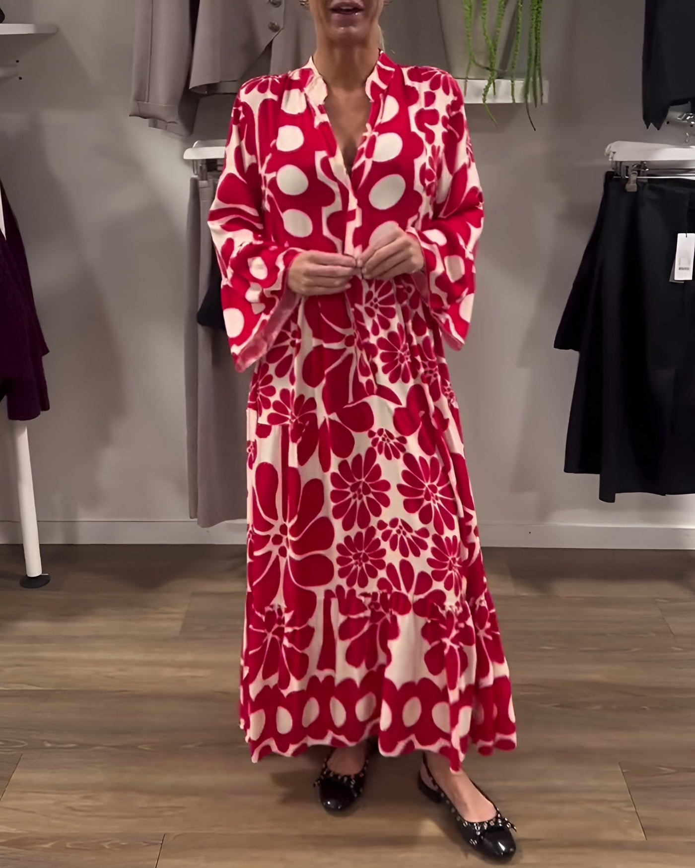 MARIELLE – ELEGANT BLOOM MAXI DRESS