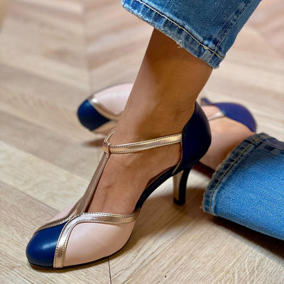 ALESSIA – VIBRANT COMFORT WITH A CLASSIC T-STRAP TWIST