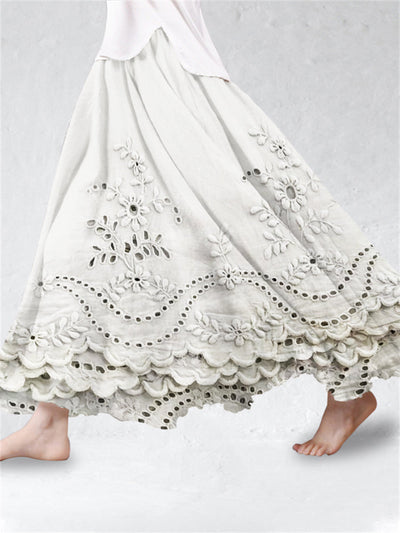 AURETTE – SUN-KISSED RHYTHM WRAP SKIRT