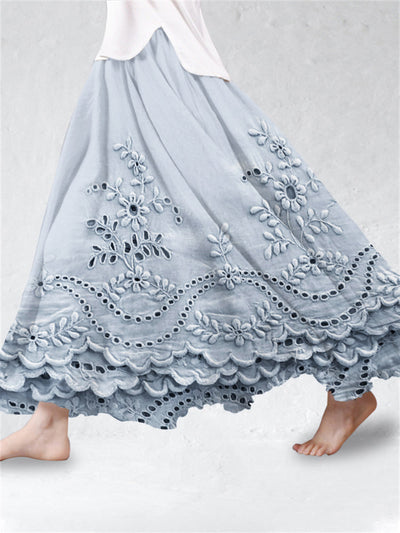 AURETTE – SUN-KISSED RHYTHM WRAP SKIRT