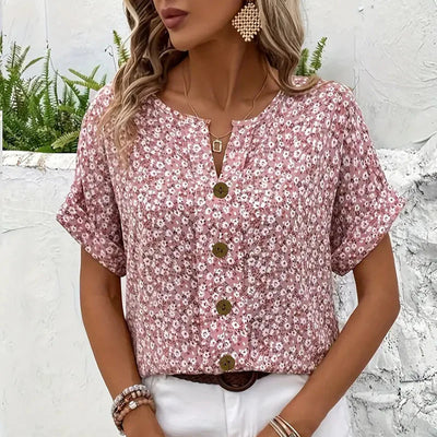VERNA – CHIC BLOUSE WITH A BLOSSOMING TOUCH