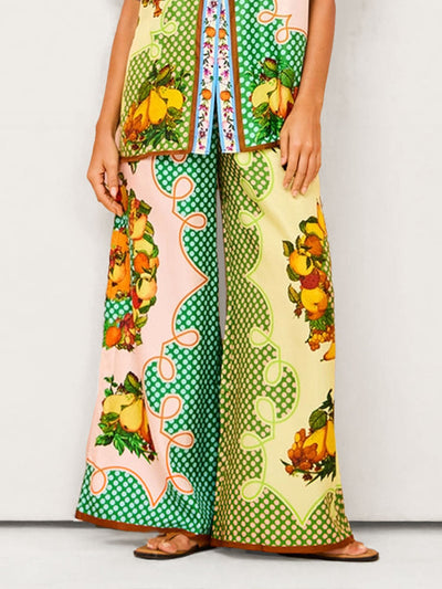 LEMON – VINTAGE GRAFFITI PRINT SET IN PLAYFUL HUES