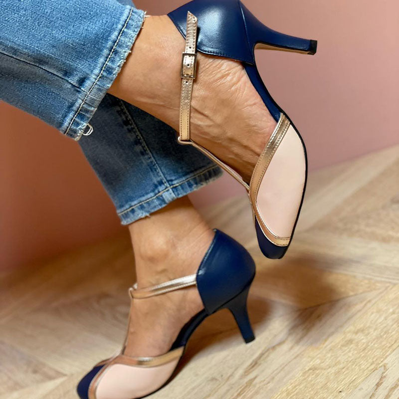 ALESSIA – VIBRANT COMFORT WITH A CLASSIC T-STRAP TWIST