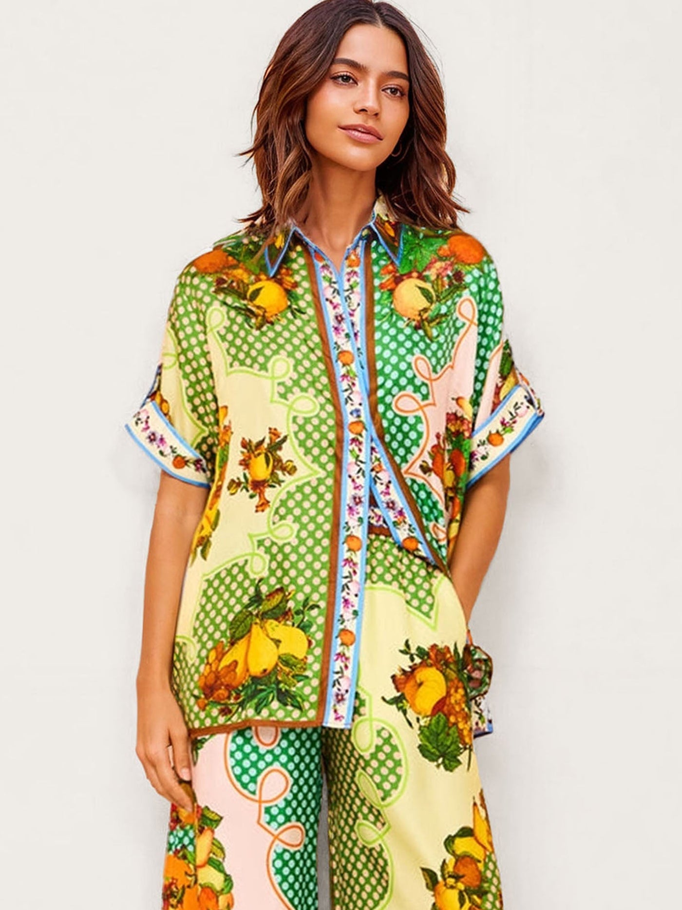 LEMON – VINTAGE GRAFFITI PRINT SET IN PLAYFUL HUES