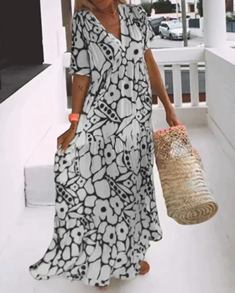 CHRISTINE – BREEZY ELEGANCE SUMMER DRESS