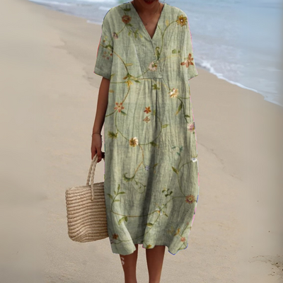 AUDREY – BLOOMING CHARM IN FLOWING ELEGANCE