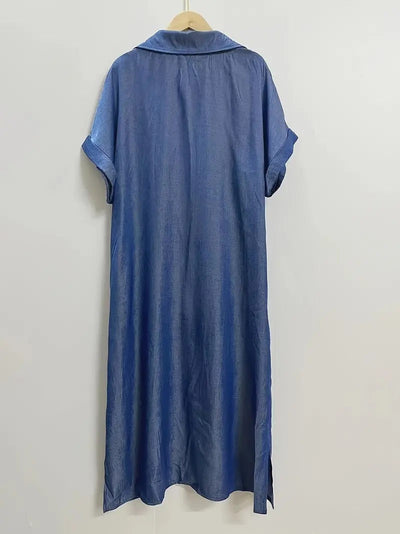 BÉATRICE - SHIRT DRESS WITH POCKETS