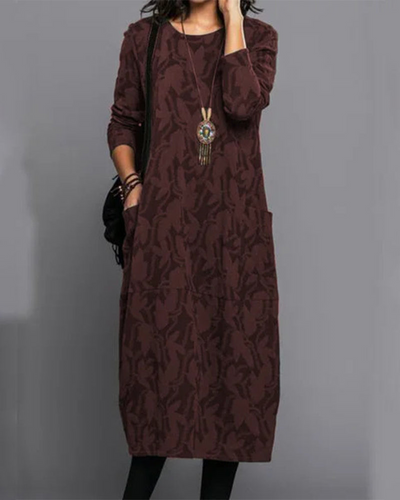 AMALIA – LONG DRESS WITH ELEGANT FIT