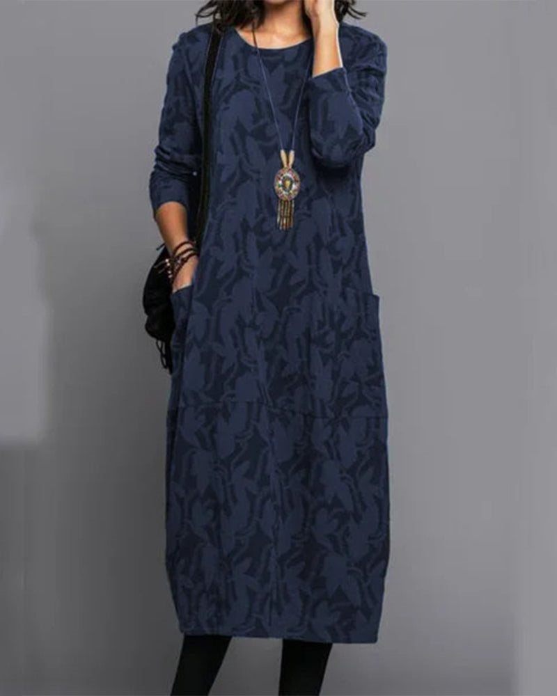 AMALIA – LONG DRESS WITH ELEGANT FIT