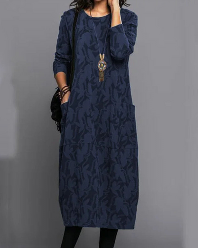 AMALIA – LONG DRESS WITH ELEGANT FIT