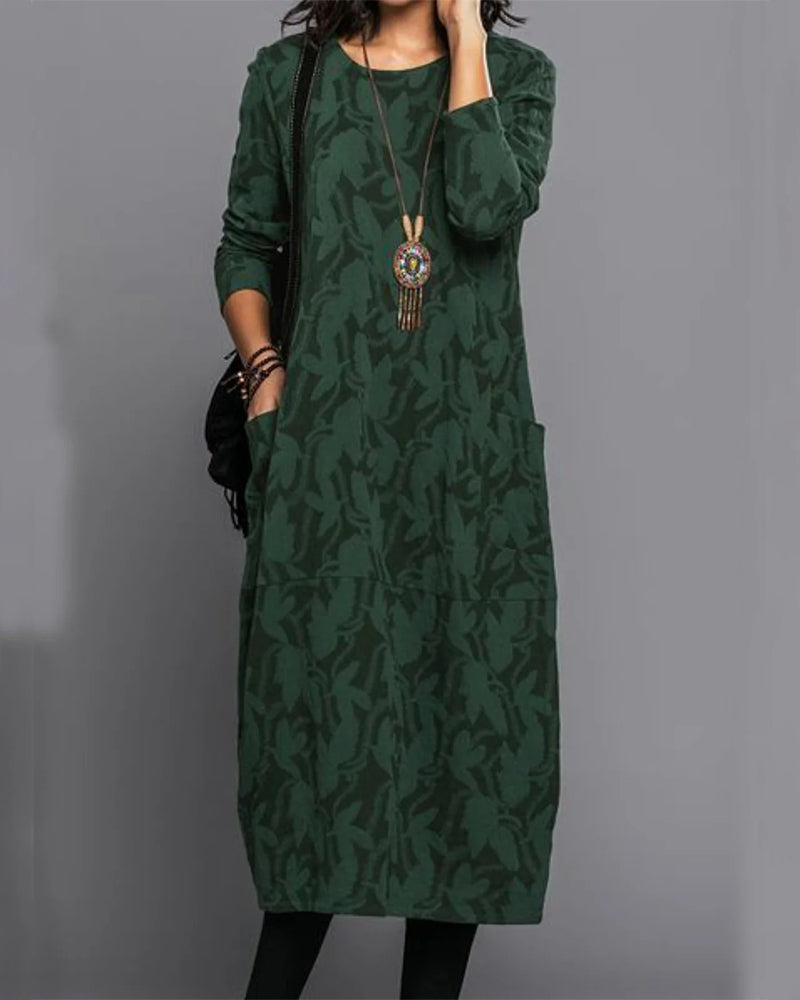 AMALIA – LONG DRESS WITH ELEGANT FIT