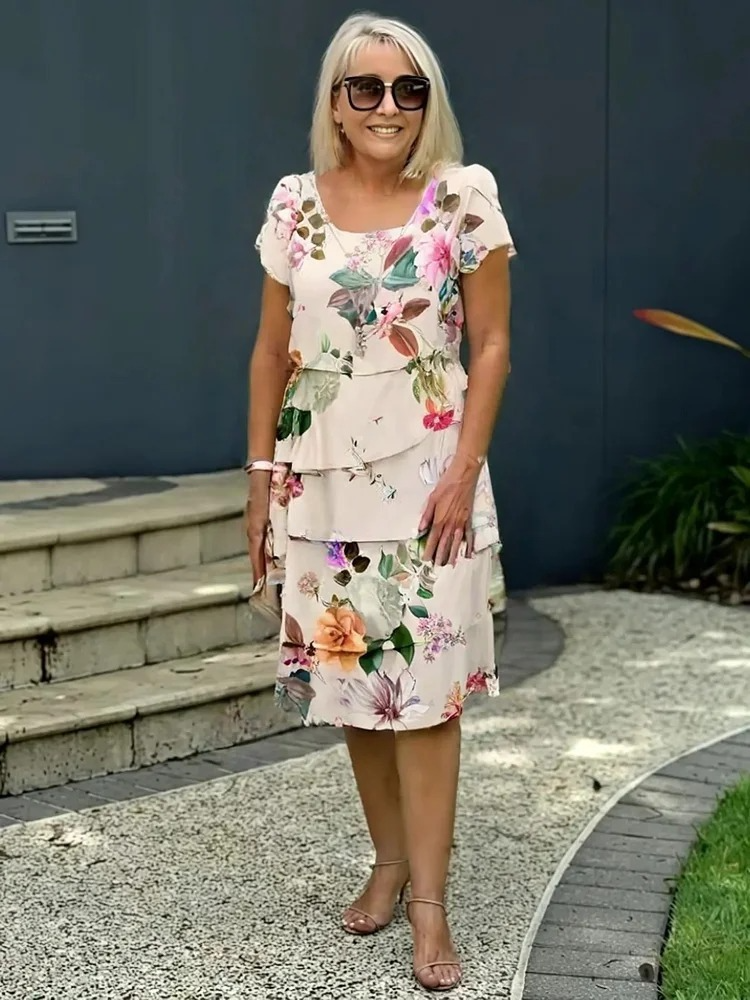 FRANCIN – BREEZY BLOSSOM DELIGHT DRESS