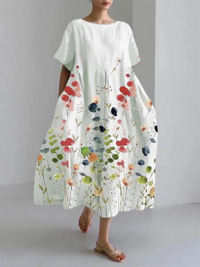 LILIANA – SUMMER BLOOM FLOW DRESS