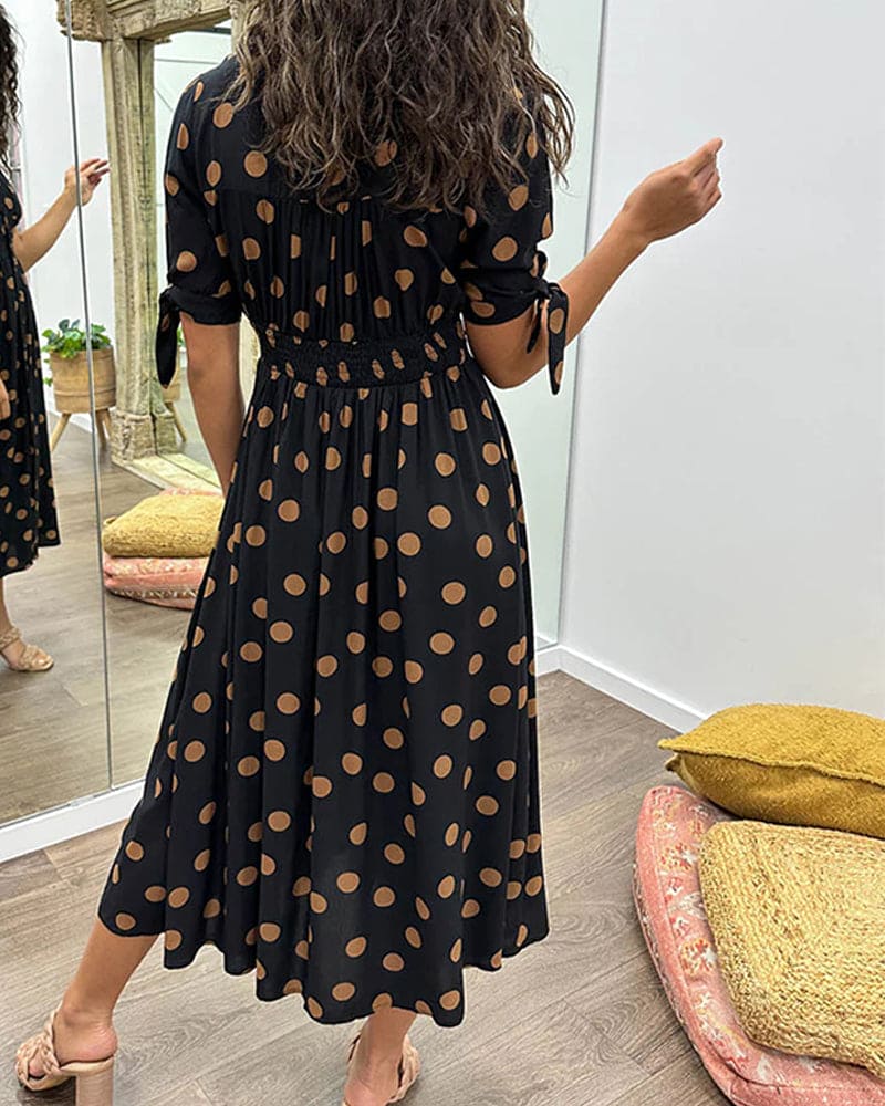 ANNALIE – QUIET LUXURY MIDI DRESS
