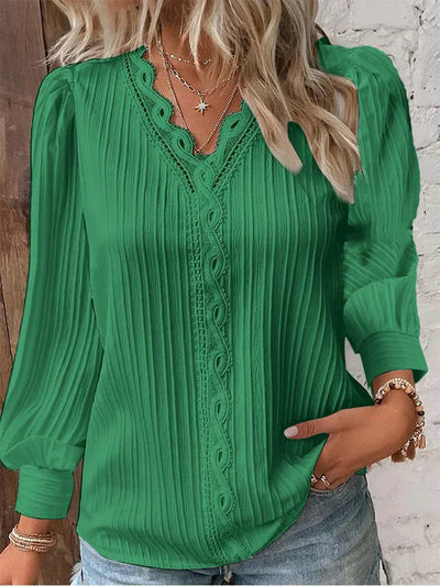 GAIL – WHISPERED ELEGANCE PRINT BLOUSE