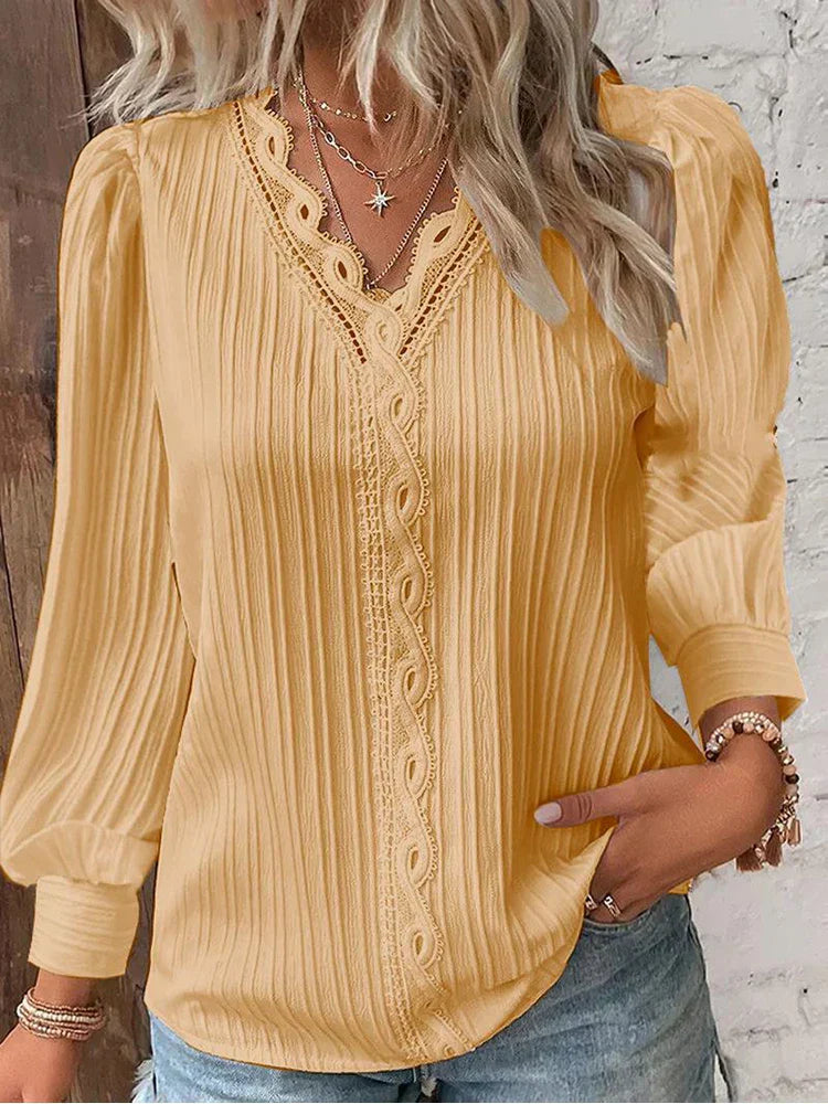 GAIL – WHISPERED ELEGANCE PRINT BLOUSE