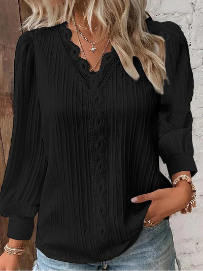 GAIL – WHISPERED ELEGANCE PRINT BLOUSE