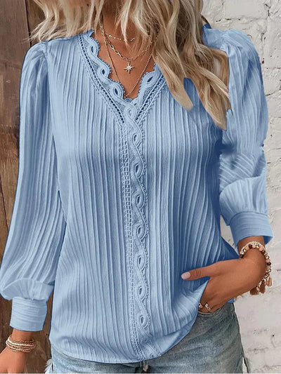 GAIL – WHISPERED ELEGANCE PRINT BLOUSE