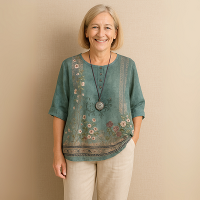 ANYA – VINTAGE POETRY SOFT BLOUSE