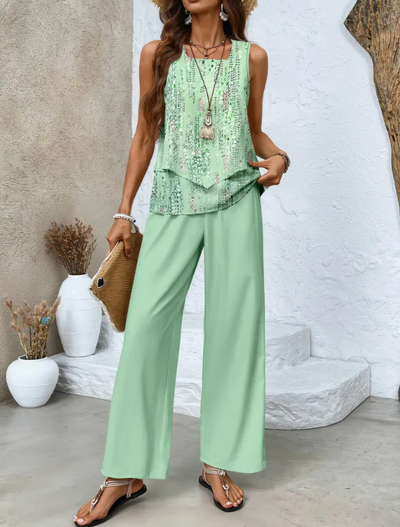 BELINDA – CHIC SERENITY TWO-PIECE SET