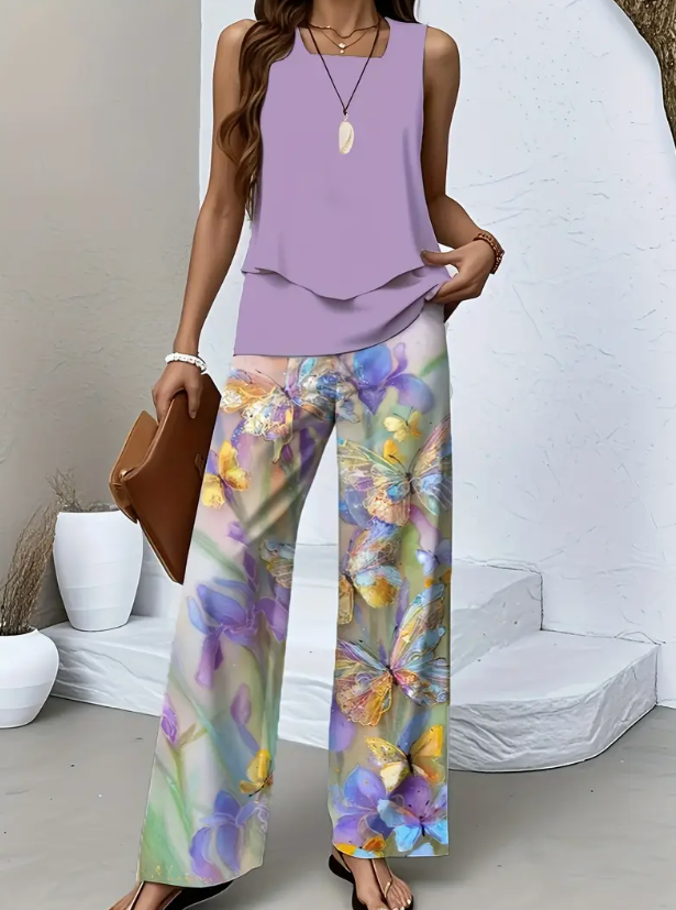 BELINDA – CHIC TWO-PIECE SET WITH TAILORED ELEGANCE
