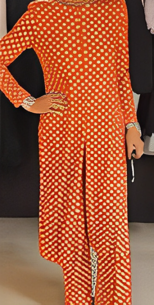 Liliana – soft-spoken charm in polka